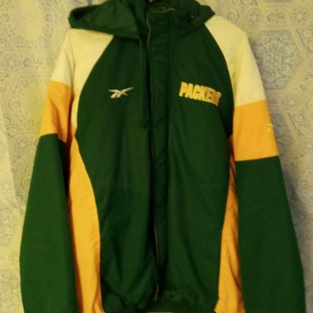 Reebok Men's Pro-Line Green Bay Packers Jacket